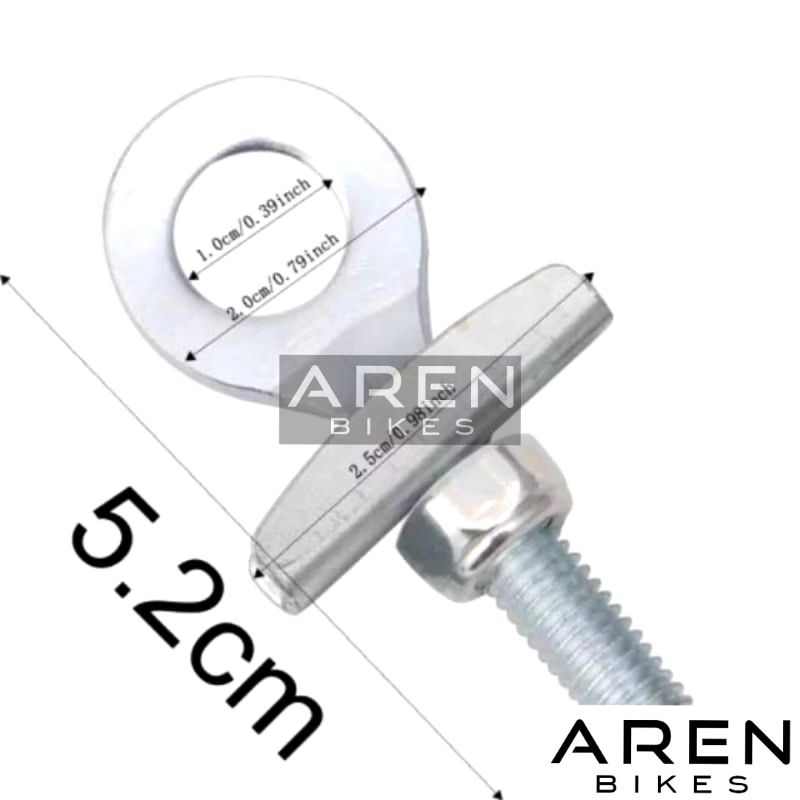 (ISI 1) TENSIONER RANTAI SPANER TAHANAN RANTAI SEPEDA ANTING SETELAN RANTAI 1 Pcs RODA BELAKANG BMX 