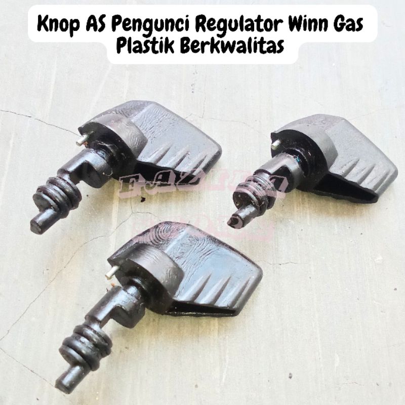 KNOP AS WINN GAS PENGUNCI REGULATOR GAS LPG KWALITAS PLASTIK TEBAL