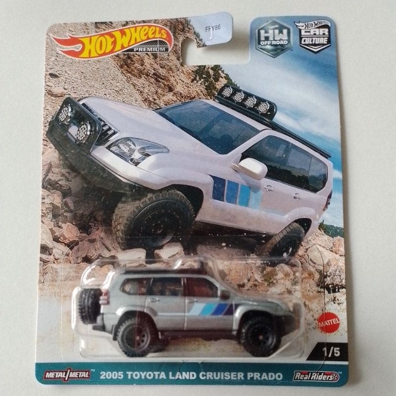 hotwheels premium 2005 toyota land cruiser prado