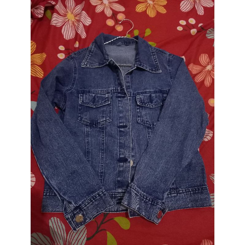jaket jeans wanita PL