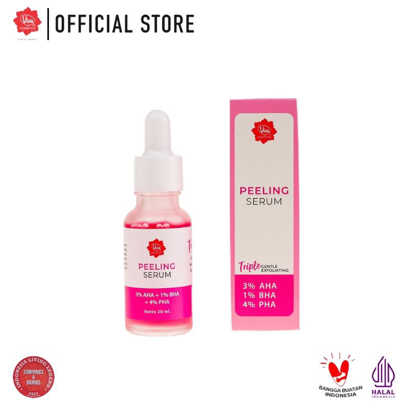 Viva Peeling Serum with Glycolic Acid,Salycilic Acid,Gluconolactone