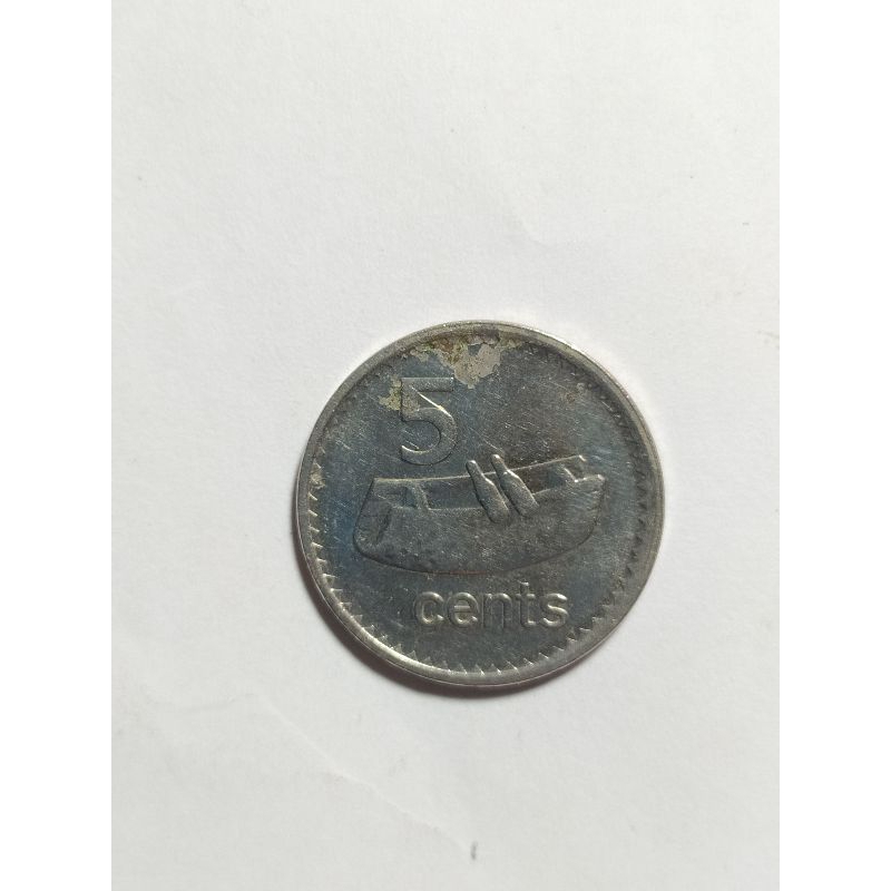 koin Elizabeth 5 cents