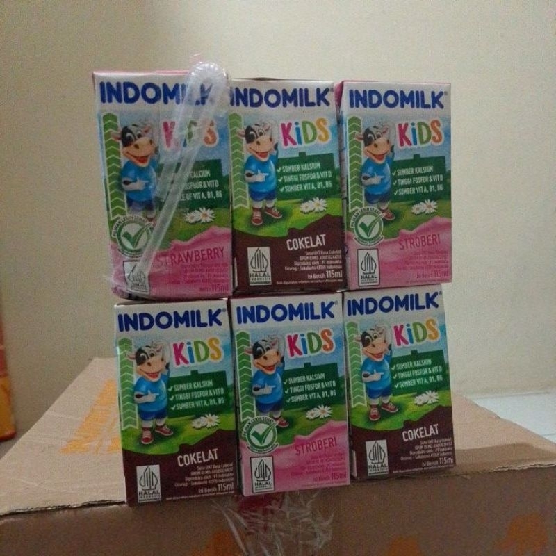 

SUSU INDOMILK KIDS6pcs 115ml