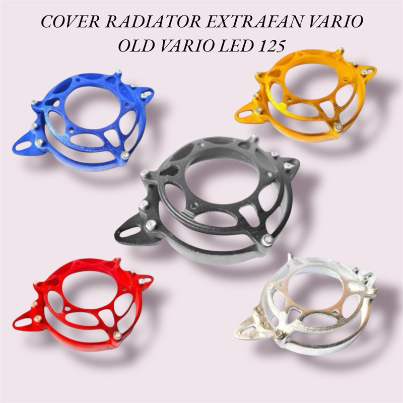 HOUSING EXTRAFAN COVER OTOM KIPAS RADIATOR EXTRA FAN GSX VARIO 125 150 LED NEW PCX ADV NMAX AEROX CN