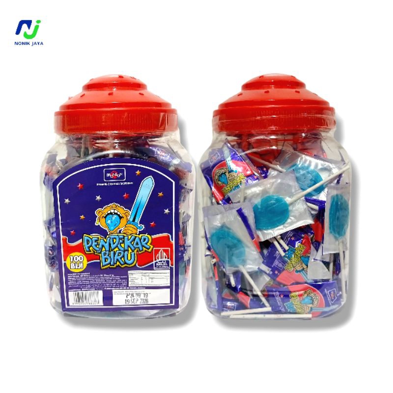 

Permen Pendekar Biru Toples Isi 100 Pcs@5g