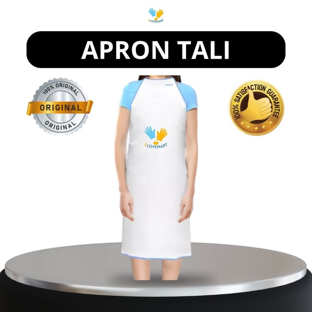 Apron tali / Celemek Medis / Apron Medis / APD / Surgical Gown / Baju Medis / Celemek Masak