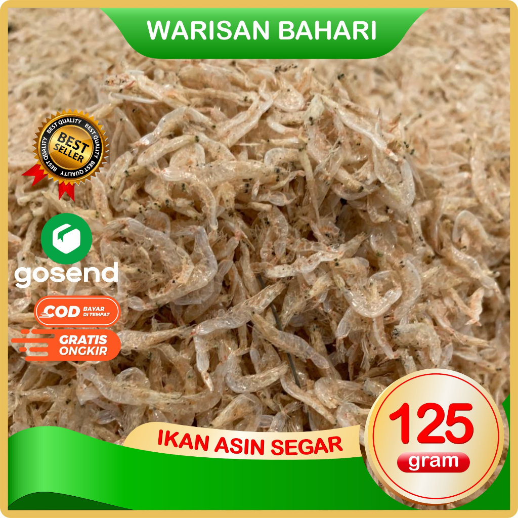 

Udang Rebon Tawar Super Asli Tawar 125 gr