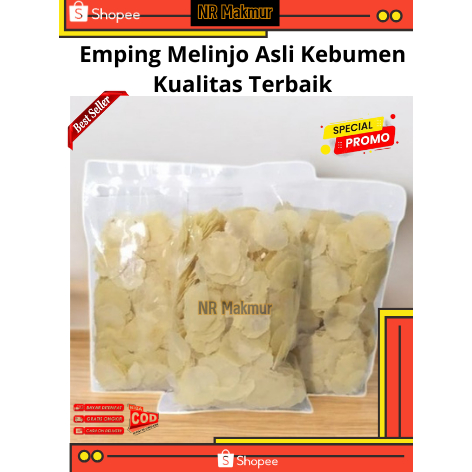 

EMPING MLINJO KUALITAS SUPER MENTAH KERING ASLI KEBUMEN 250G