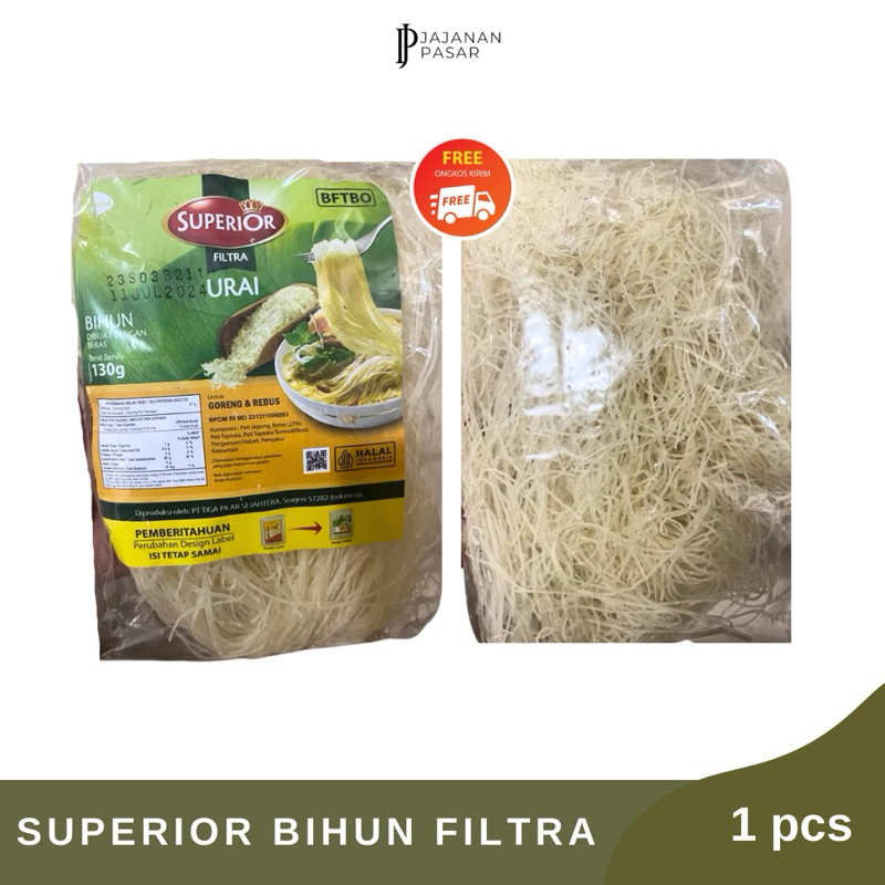 

SUPERIOR Bihun Filtra Beras 130gr