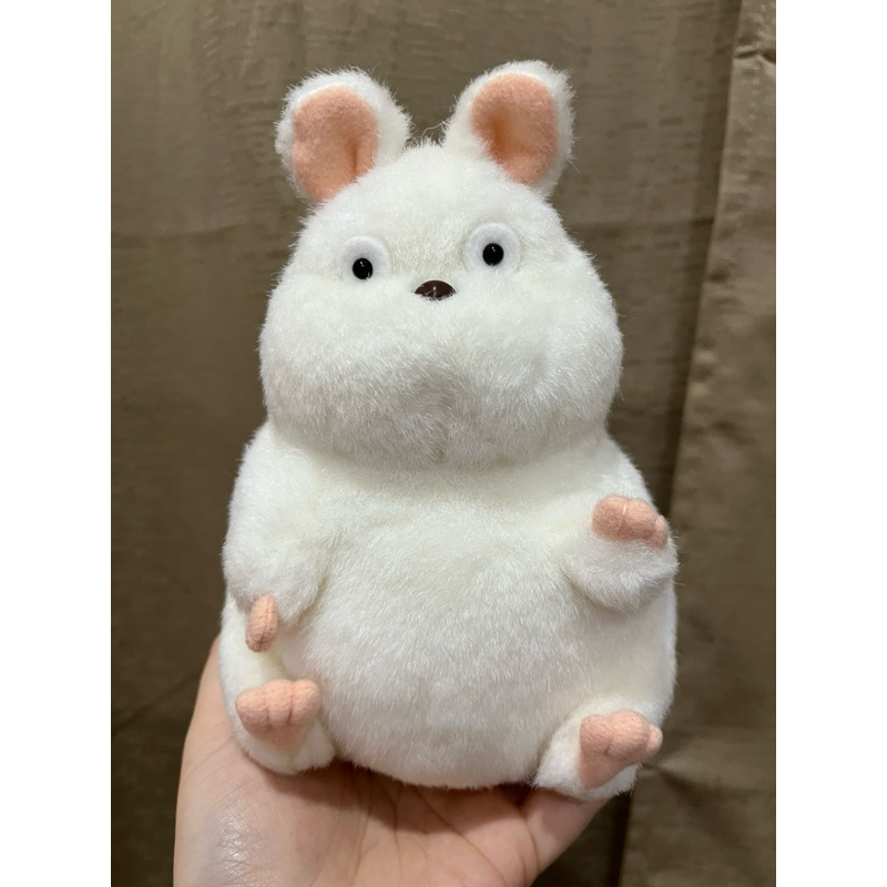 Boneka tikus Ghibli studio warna putih Boneka Boh Putih Spirited Away Studio Ghibli x Nestle New Tag