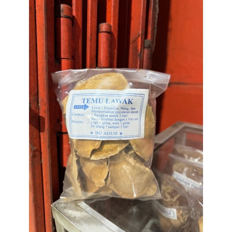 

Jamu Godog Herbal TEMULAWAK (rebus)