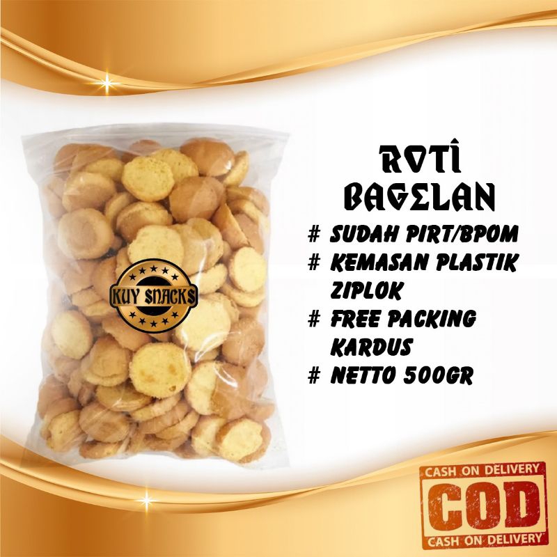 

{Kuy Snacks} Aneka Macam Makanan Roti Bagelan Berat Kemasan 500gr dan 1kg