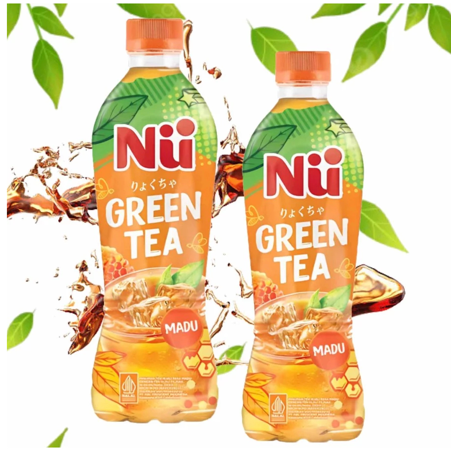 

NU Green Tea Honey | Teh Madu - 330 ml x 2 Pcs