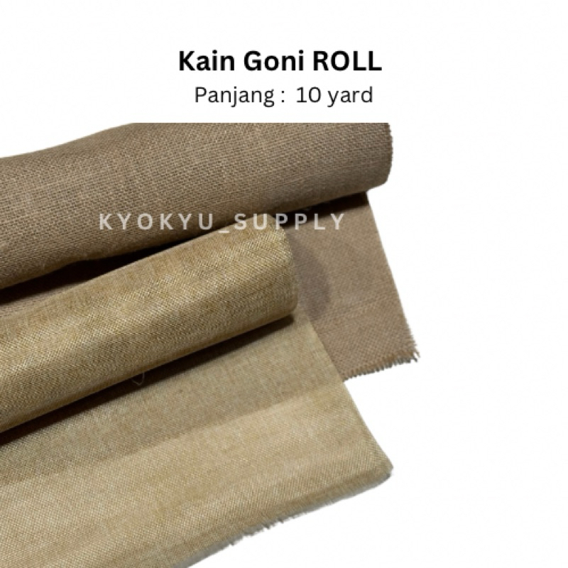 KAIN GONI IMPORT / KAIN GONI IMITASI 1 ROLL