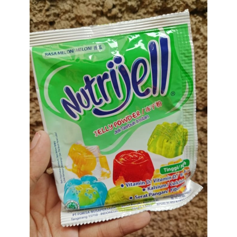 

Nutrijell Jelly Powder Rasa Melon Kemasan 15 Gram