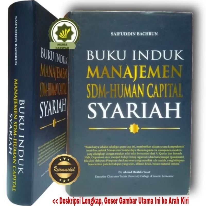 Buku INDUK MANAJEMEN SDM Human Capital Syariah MENEJEMEN Berbasis Syari'ah Menuju Peningkatan Kinerj