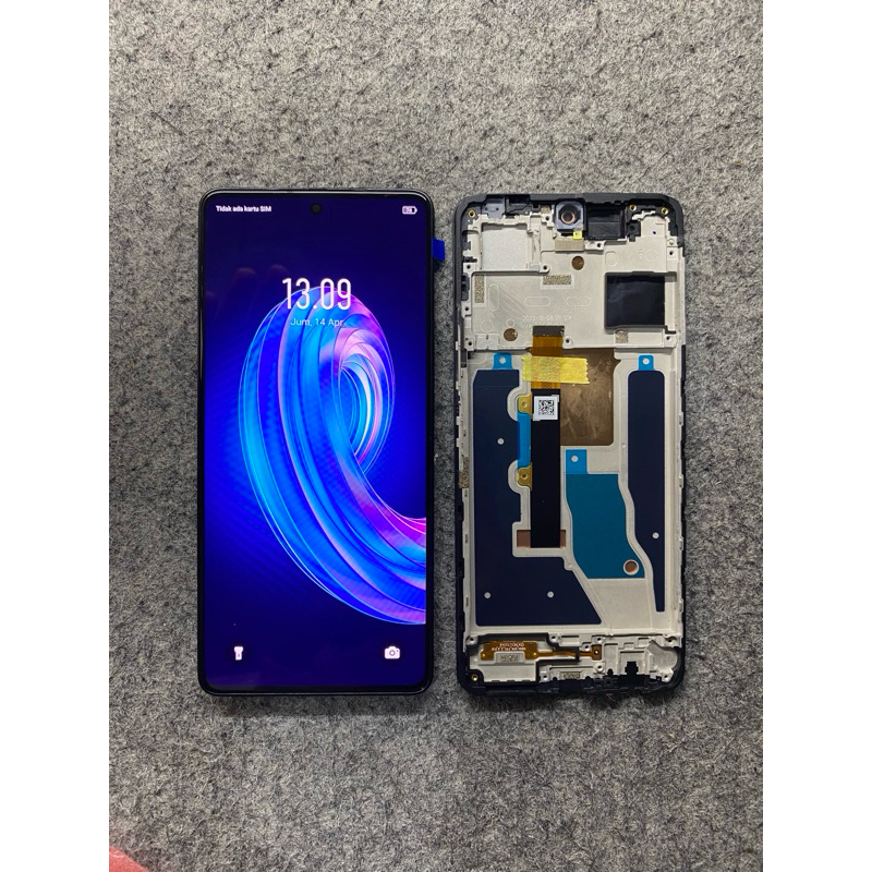 LCD TS TOUCHSCREEN FULLSET FRAME INFINIX NOTE 30 PRO X678B ORIGINAL COPOTAN