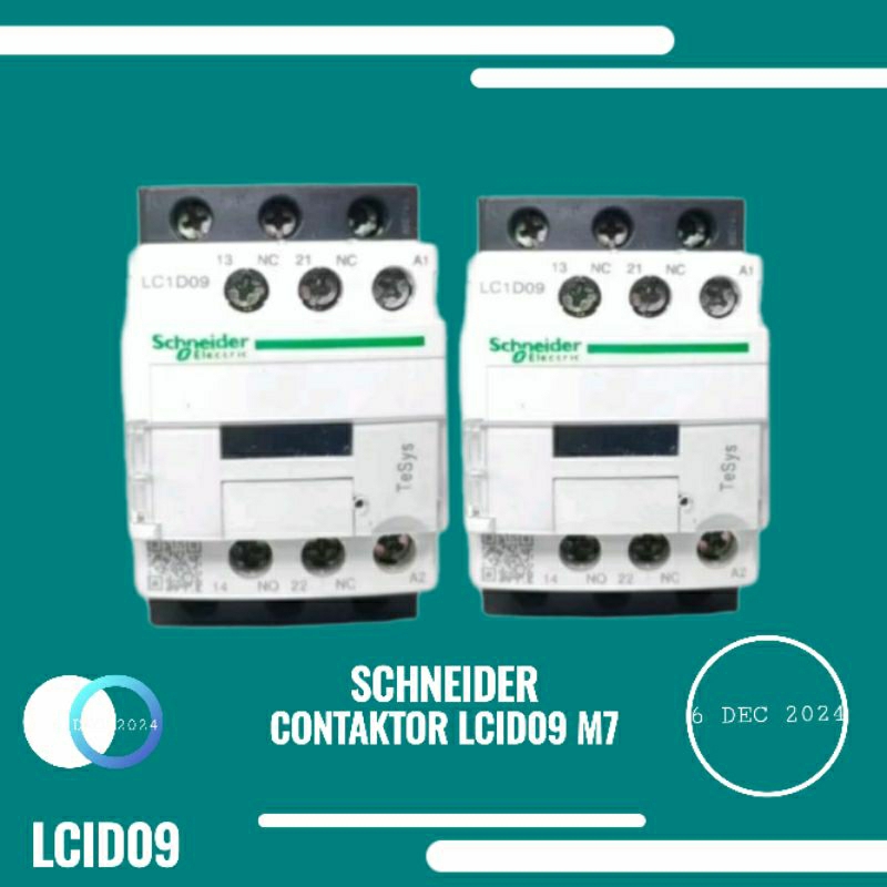 KONTAKTOR LCID09M7 AMPER 25A BEKAS