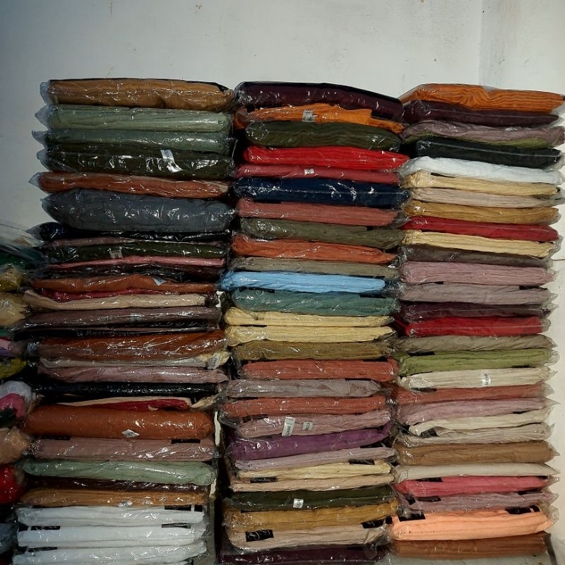 hijab motif polos Bella square 14 kodi