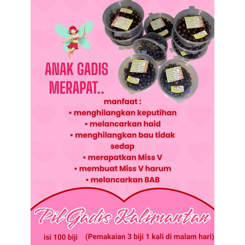 

Pil Anak Remaja Khas Kalimantan Herbal 100% Alami