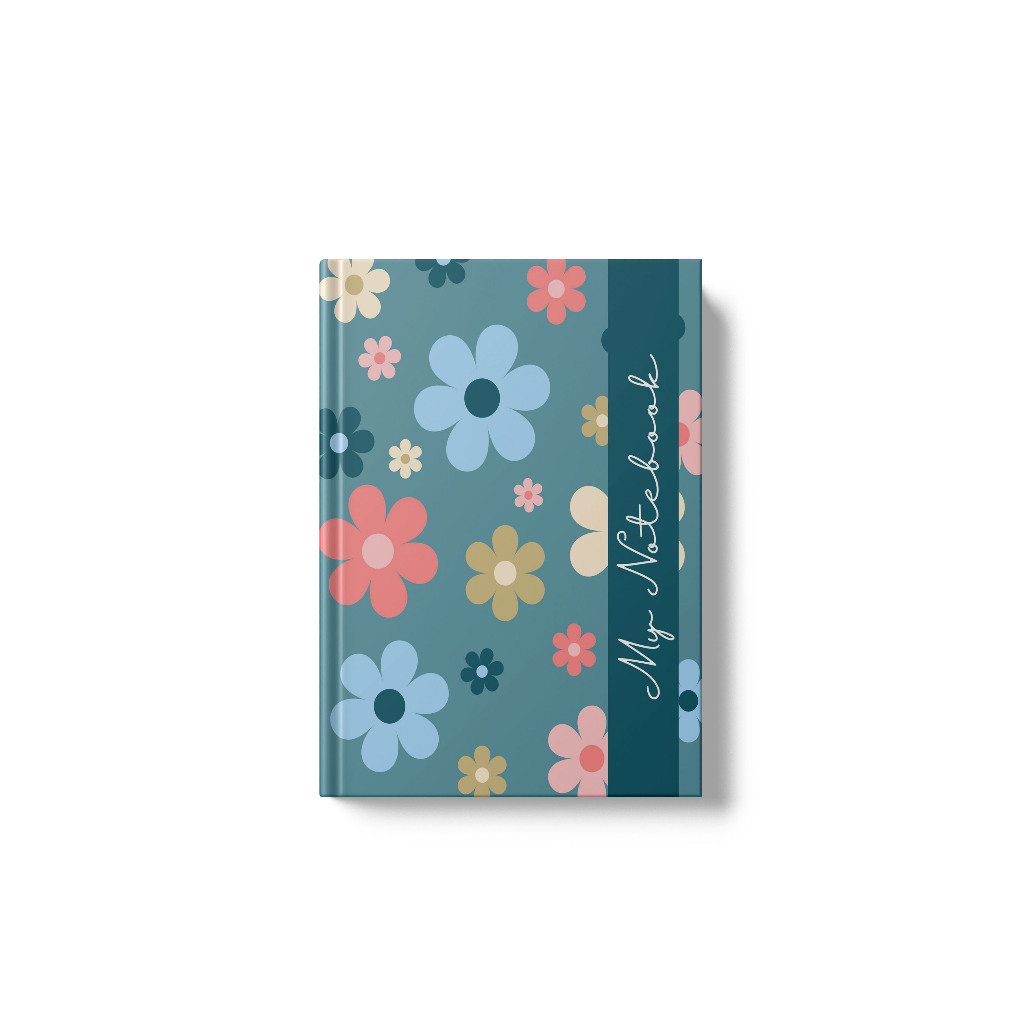 

BISA COD Buku Notebook Custom Hardover A5 Nama Logo Bebas