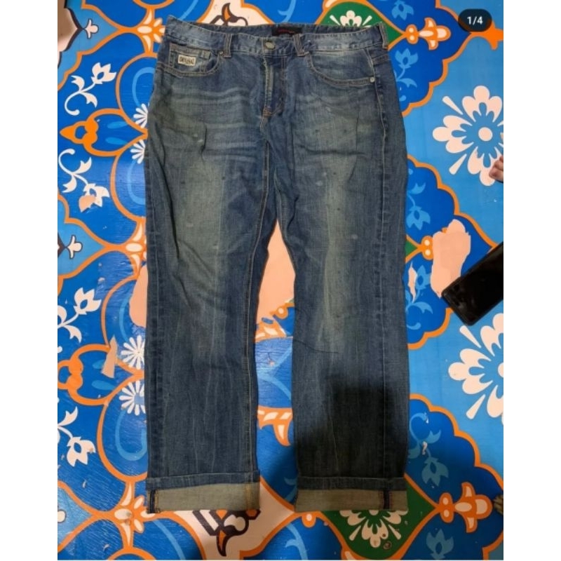 evisu jeans selvedge accent
