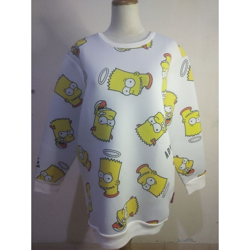 Sweater Crewneck Winter Tebal Parental Advisory Original