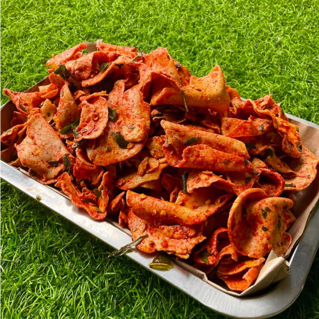 

cemilan basreng tipis baso goreng gacor pedas daun jeruk 500gr