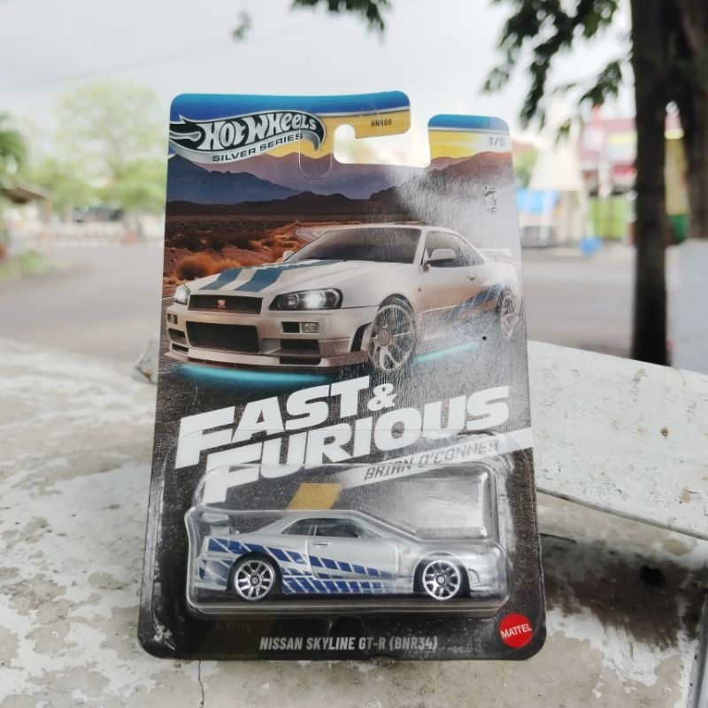 Hotwheels Fast and Furious Nisan Skyline GTR 34