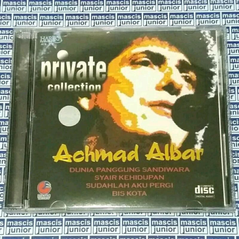 CD Achmad Albar - Private Collections eks. God Bless Gong 2000 Godbless Ian Antono