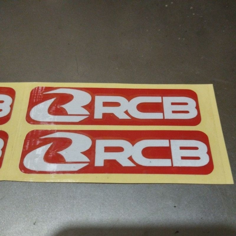cutting stiker rcb