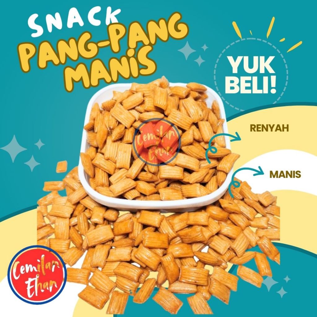 

Pang Pang - 1kg Pang Pang Manis Camilan Jadul