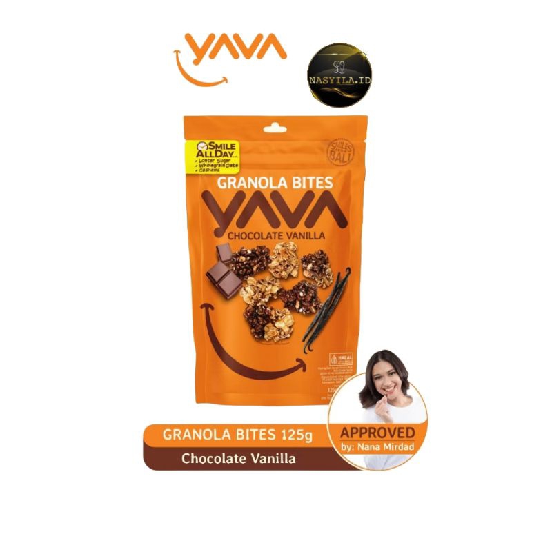 

Granola YAVA Bite's Chocolate Vaniila 125g