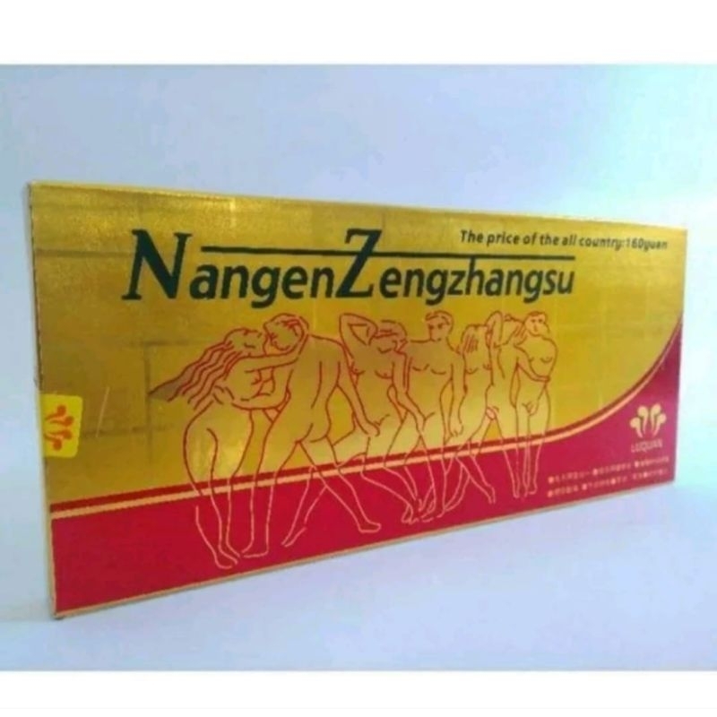 ( Privasi Aman ) Nangen Zengzhangsu-Asli Original Suplemen Herbal Pria Isi 12 Kapsul