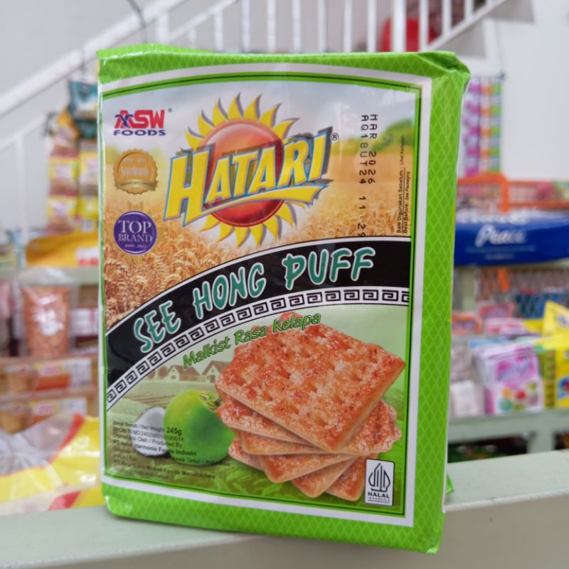 

Hatari See Hong Puff Malkist Kelapa 245 Gr