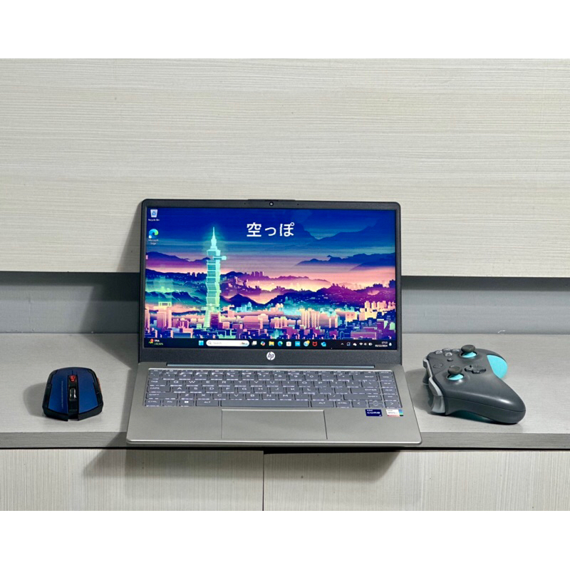 LAPTOP KANTORAN SLIM HP Laptop 14-ep0018TU I7-1355U INTEL IRIS Xe GRAPHICS