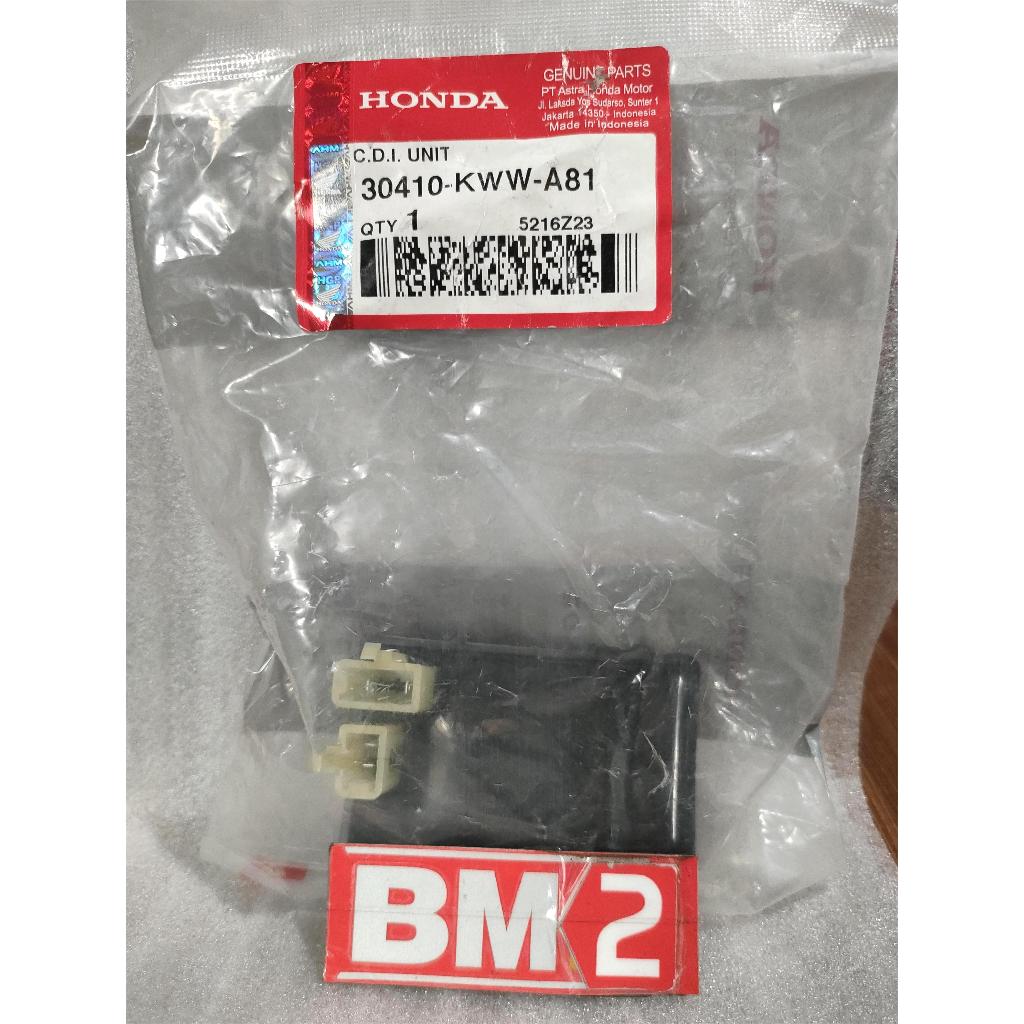 ECU/CDI (ENG CONTROL UNIT) REVO ABSOLUTE, REVO FIT KARBU ORI HONDA 30410KWWA81