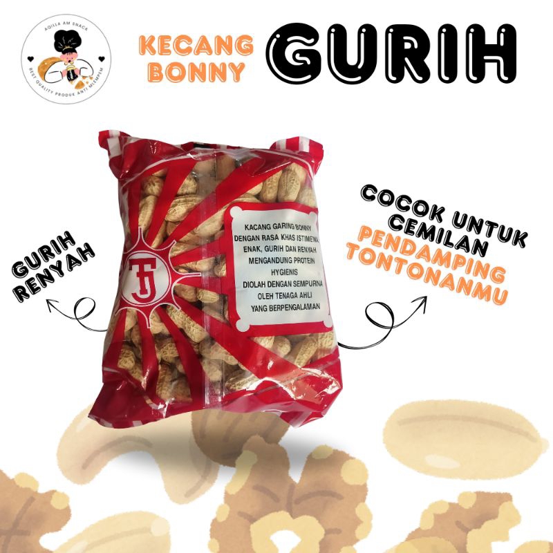 

SNACK CEMILAN KACANG PANGGANG BONNY GURIH