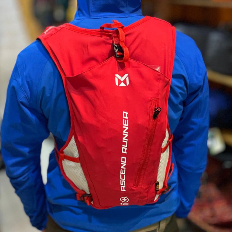 Tas Hydropack Vest Trail Running Tas Lari Tas Sepeda Mountazz 12L Original