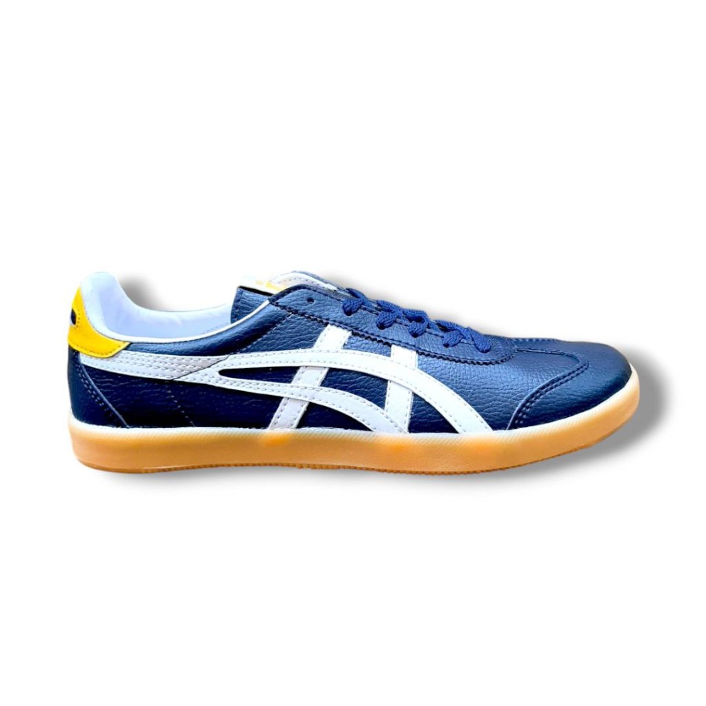 SEPATU ONITSUKA TIGER NAVY LIST PUTIH