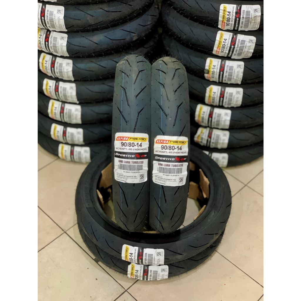 BAN ASPIRA PREMIO 90/80-14 DAN RING 17