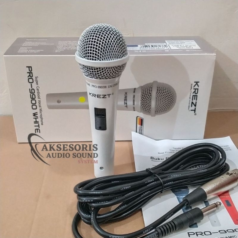 Mic Krezt Pro 9900 Dynamic Microphone Original Produk