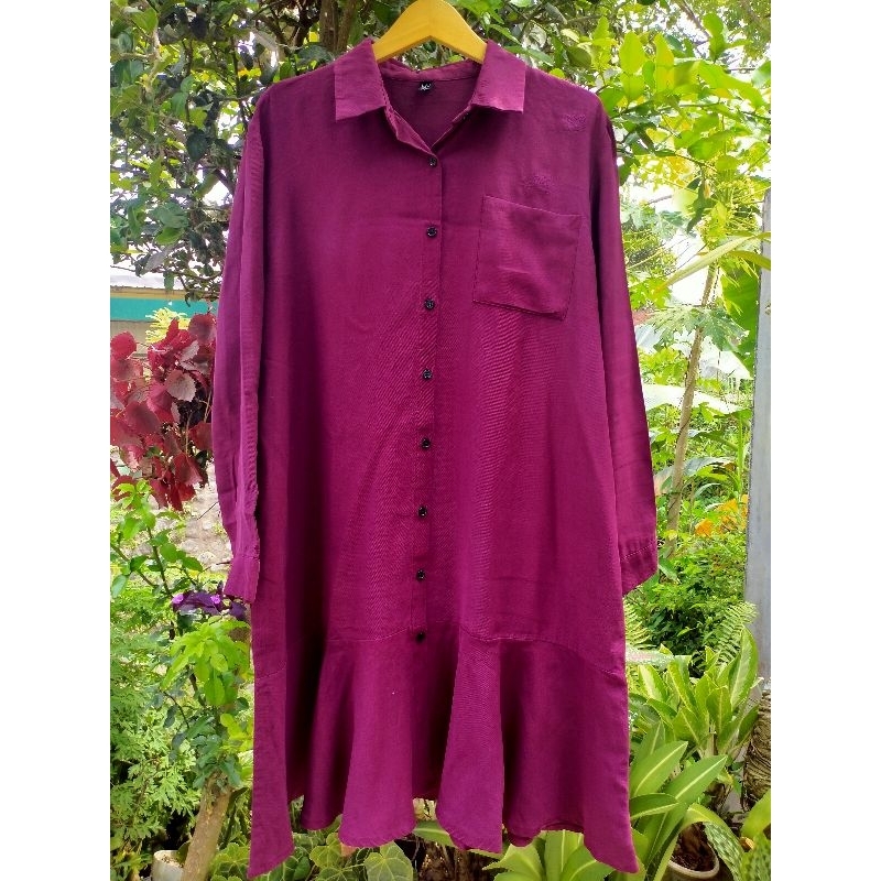 Preloved kemeja tunik RirinCo