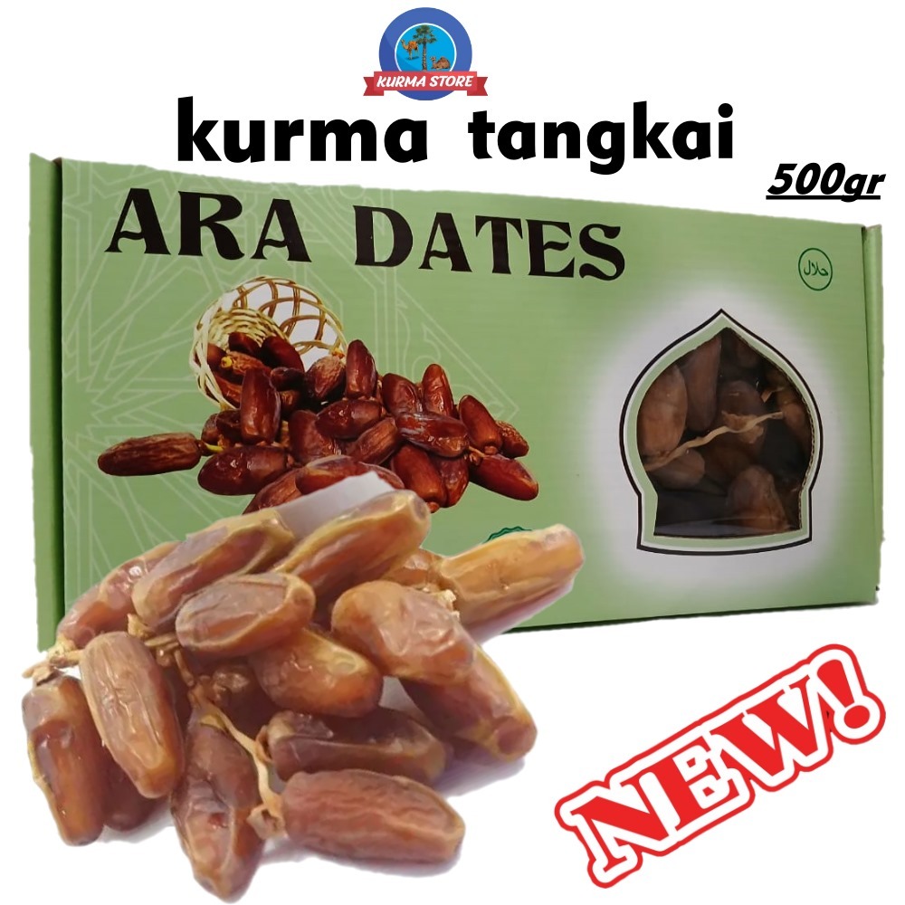 

Tunisia tangkai 500gr Kemasan ARA DATES 500GR