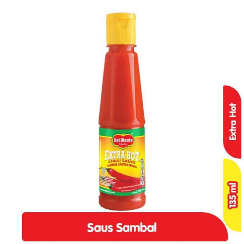 

Delmonte Extra Hot Sambal 135ml Per Pcs