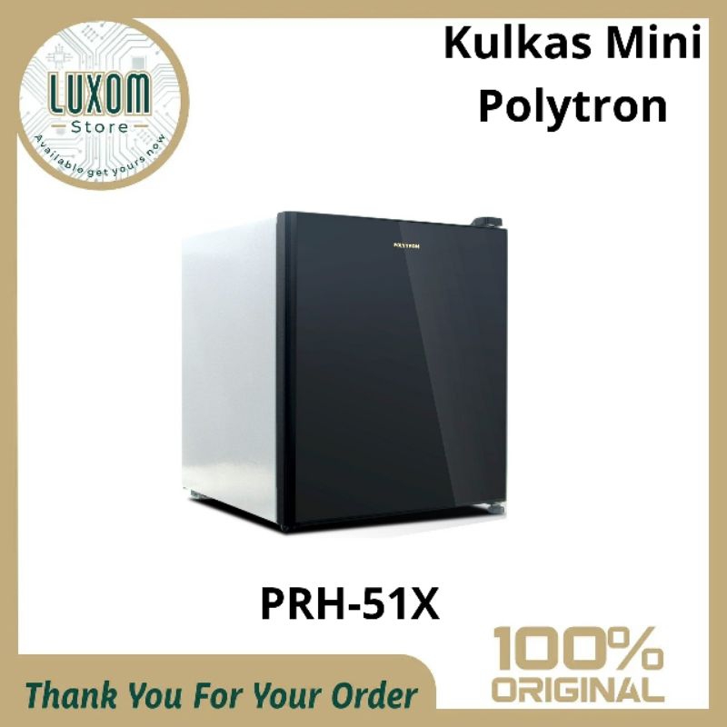 Kulkas Mini Polytron PRH-51X/kulkas Polytron/mini bar/PRH-51X/anak kostan
