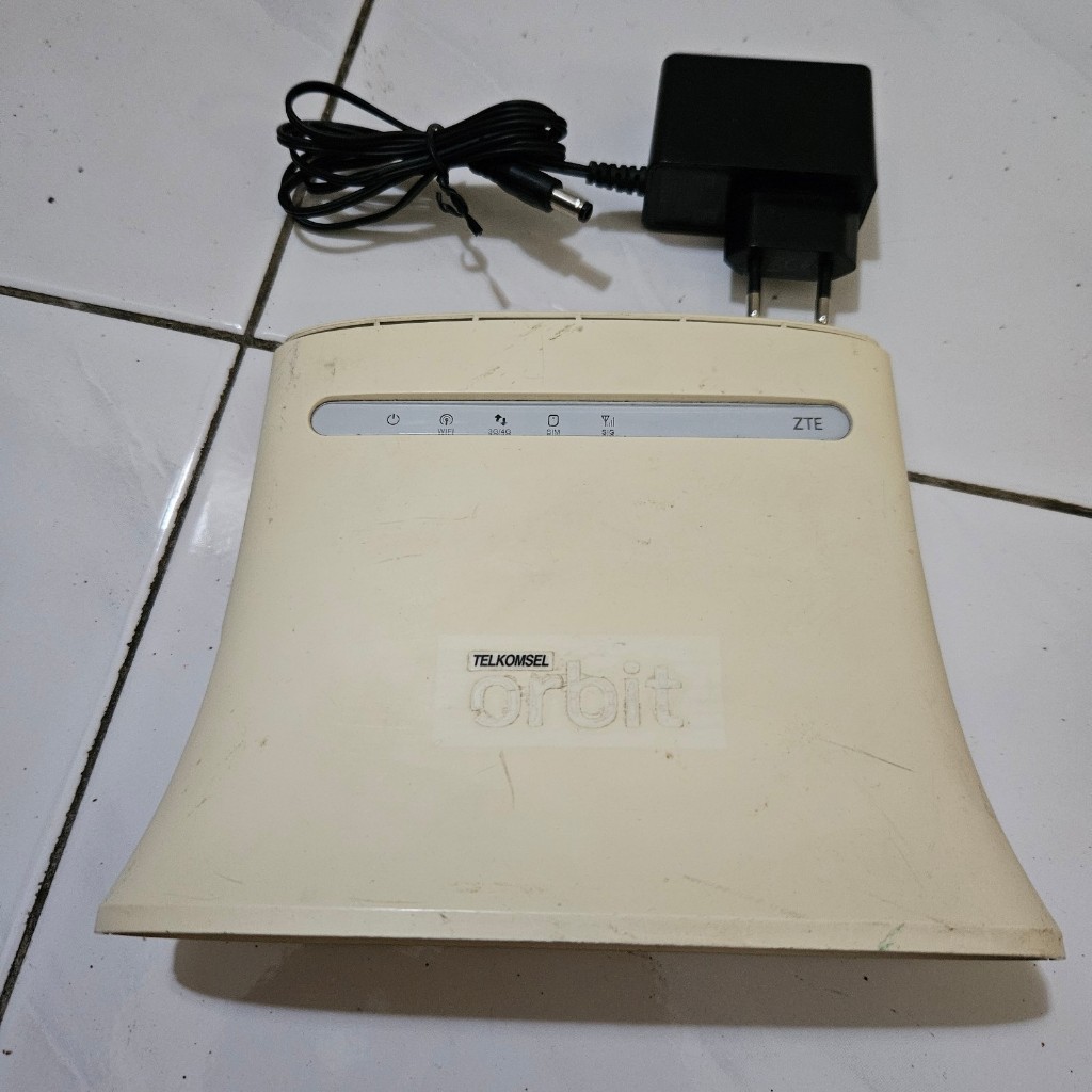 Modem Router Wifi 4G Telkomsel Orbit Star 3 ZTE MF283U Unlock