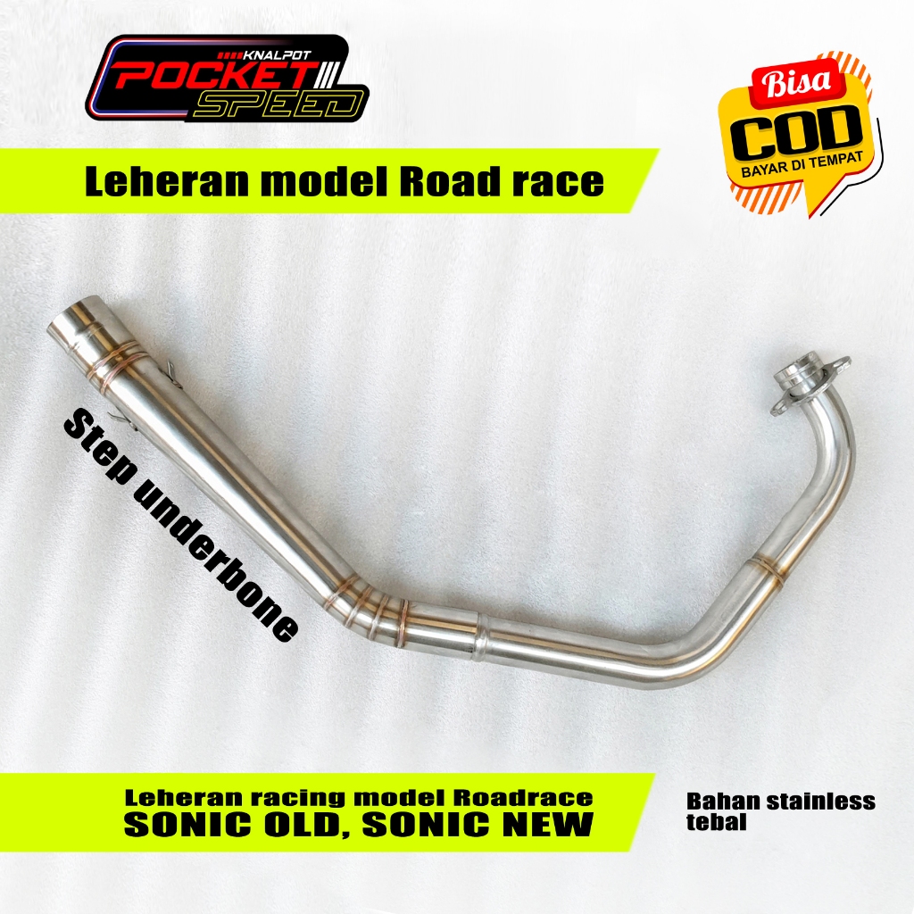 Leheran Sonic Old/New model Road race Step Underbone, Roll bending Stainless