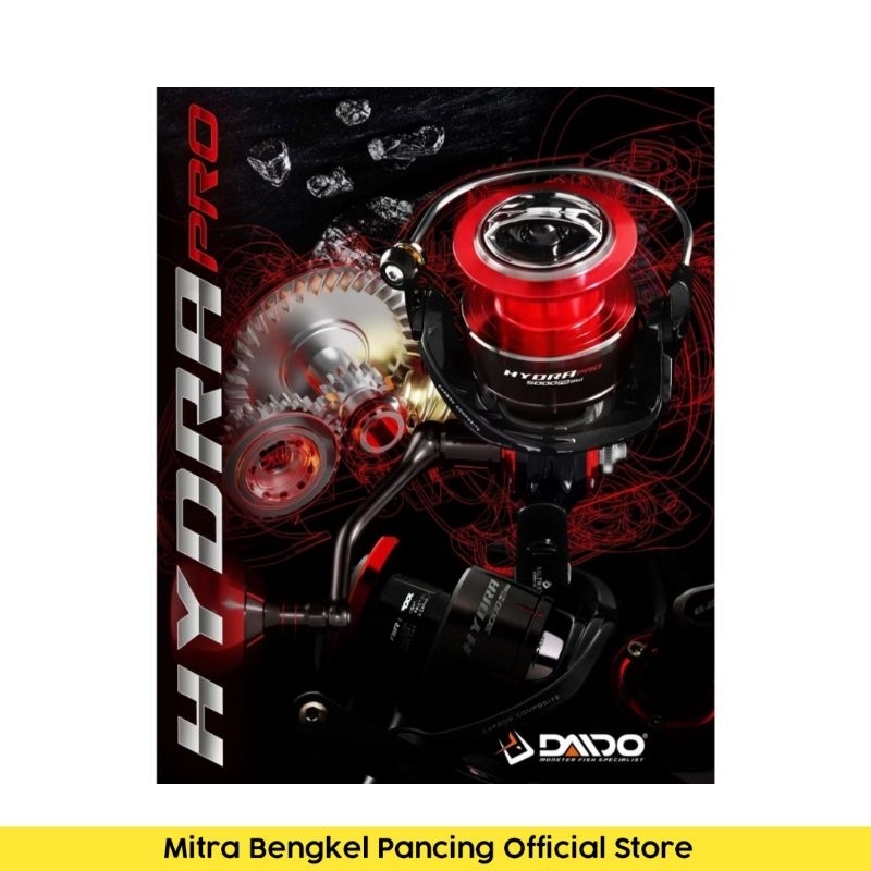 Reel Daido Hydra Pro 1000HS  - 5000PS Salt Water Reel Pancing Original