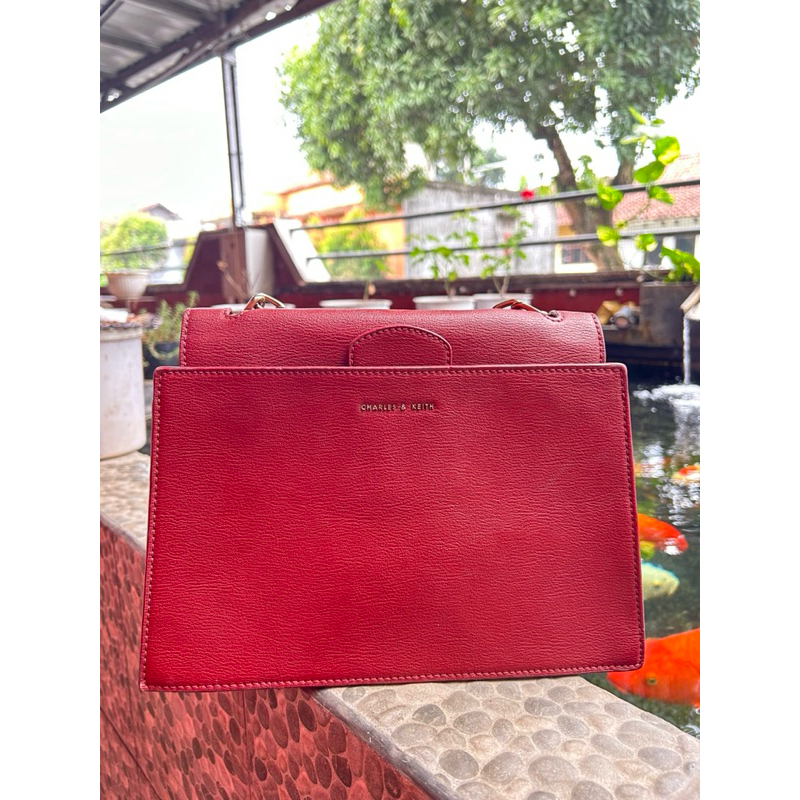 TAS CHARLES & KEITH MERAH (Christmas Edition)